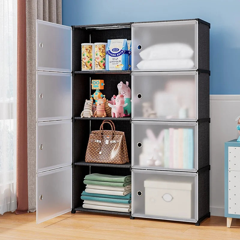 ZS - Modular Cube Storage Organizer with Doors