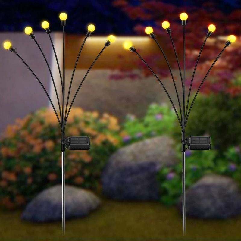 ZS - Solar Firefly Garden Decor Light - 2pcs Set