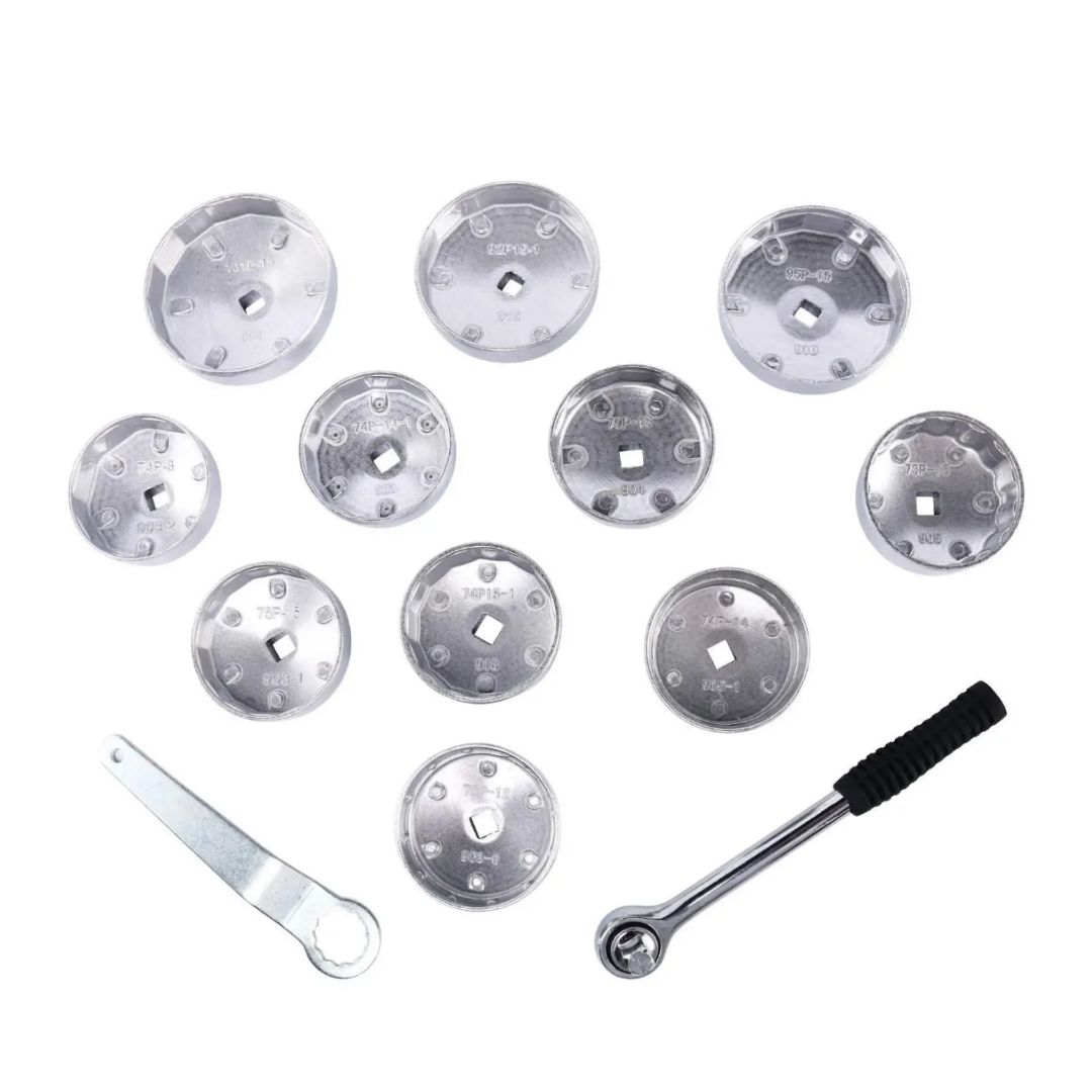 ZS - 23 Piece Aluminium Oil Filter Socket Wrench Set