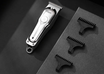 ZS - VGR V-071 Cordless Professional Waterproof Hair Clipper Groomer Kit