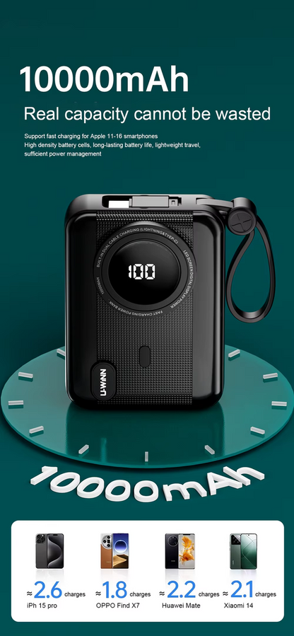 ZS - Type-C PD22.5W Mobile Power Bank 10000mAh Fast Charging