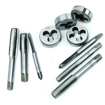 ZS - 110-Piece Metric Tap and Die Set M2-M18 with Wrenches