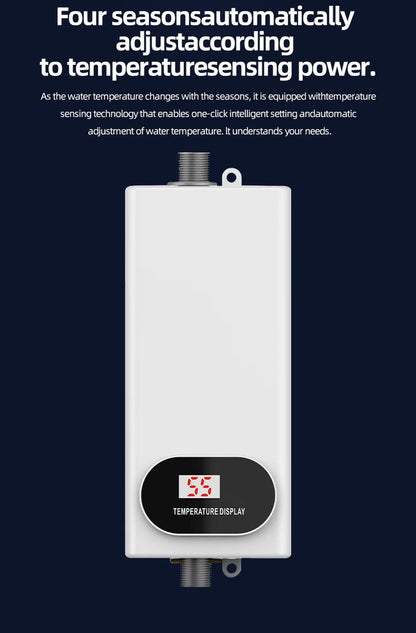 ZS - Instantaneous Electric Water Heater Shower 3500W