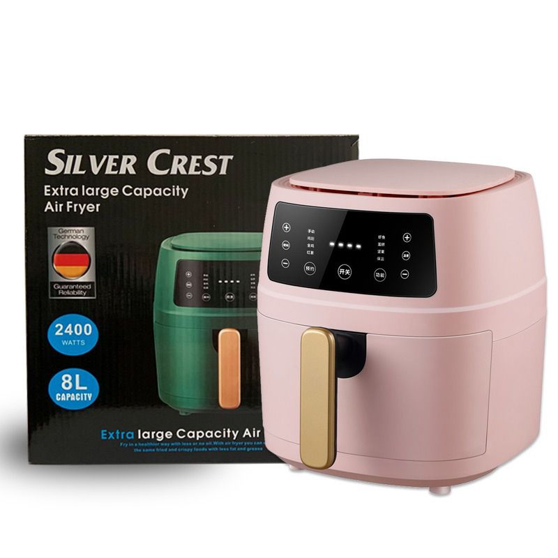 ZS - 8 Liter Digital Air fryer - Black
