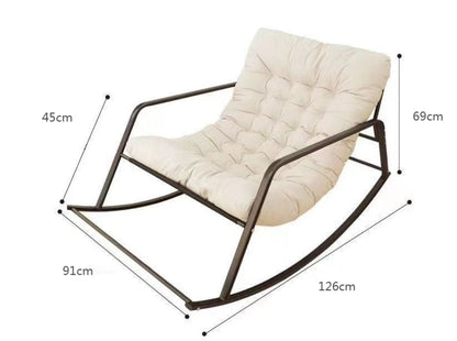 ZS - Simple and stylish single rocking chair that can sleep or lie down