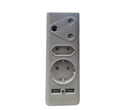 ZS - 3 Way Multi Plug-R-21USB