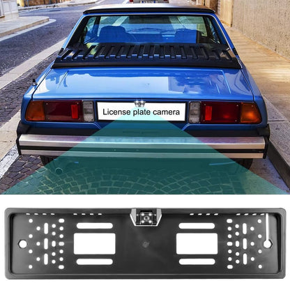 ZS - 12V Car Rear View Camera 4 LED License Plate Holder Parking