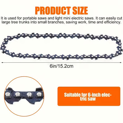 ZS - 6-Inch Mini Chainsaw Replacement Chain