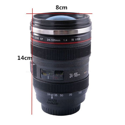 ZS - EF 24-105mm Camera Lens Thermo Flask for Coffee / Cold beverages.