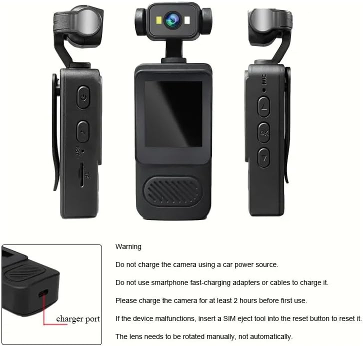 ZS - 2K HD Portable Pocket Camera