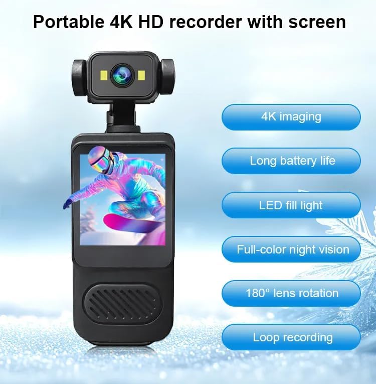 ZS - 2K HD Portable Pocket Camera