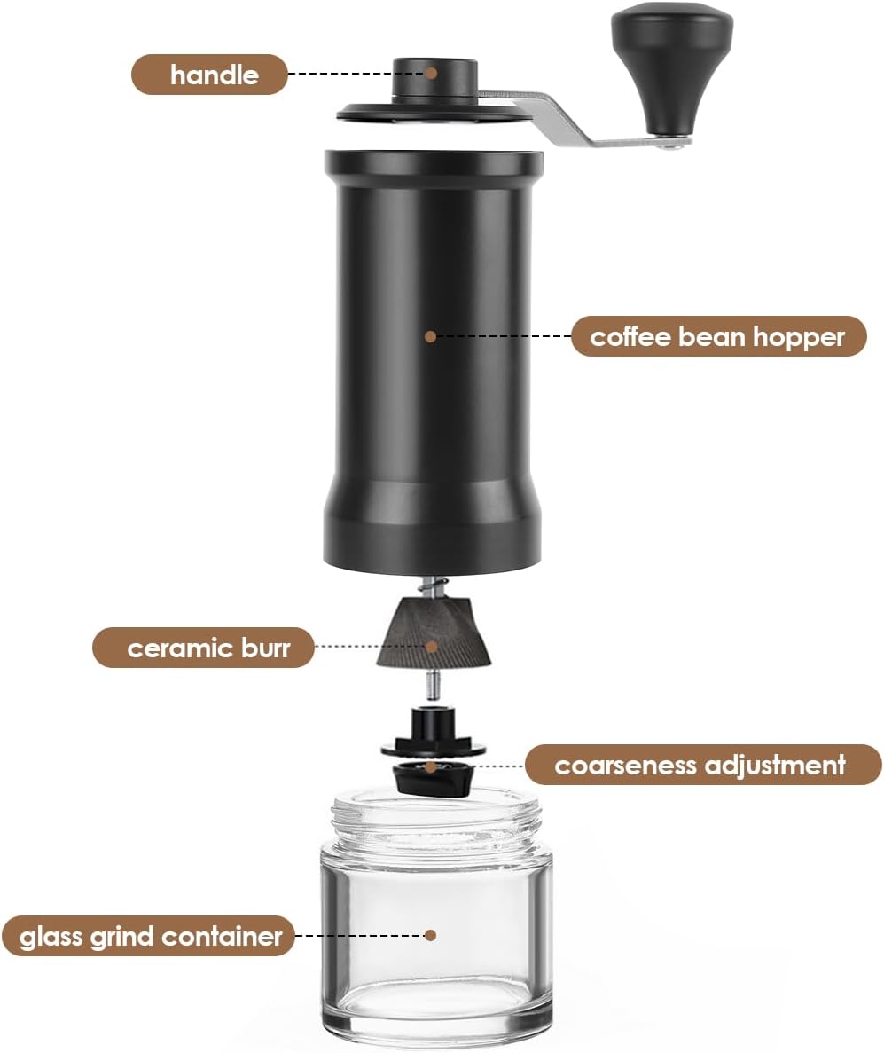 ZS - Hand Cracked Manual Coffee Grinder