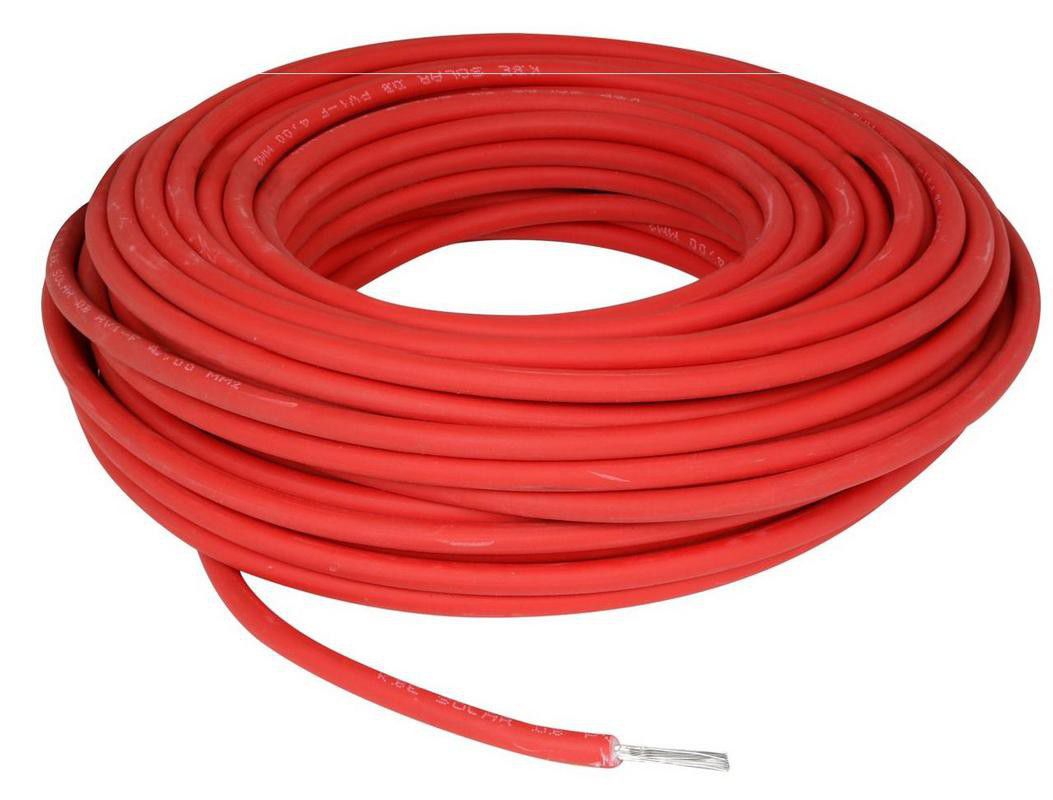 ZS - 6mm Solar PV Cable Red (100M Roll)