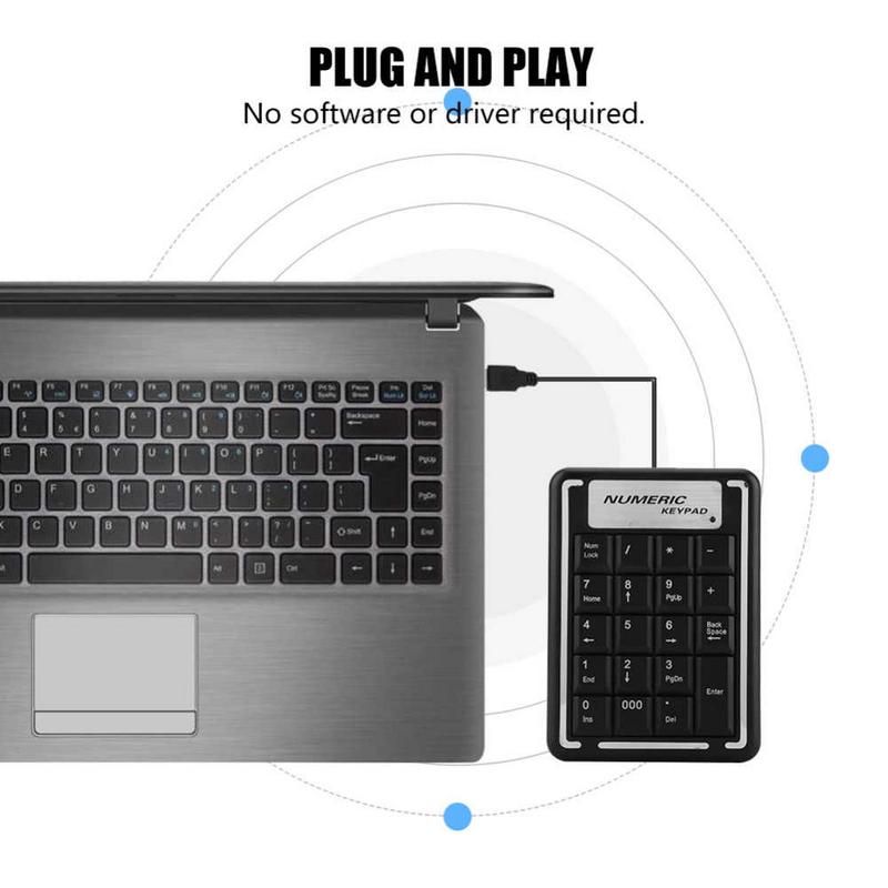 ZS - Numeric USB Keypad - With Thousand Key