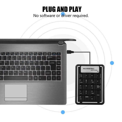 ZS - Numeric USB Keypad - With Thousand Key