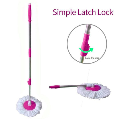 ZS - Rotating 360 Spin Mop And Plastic Bucket Set