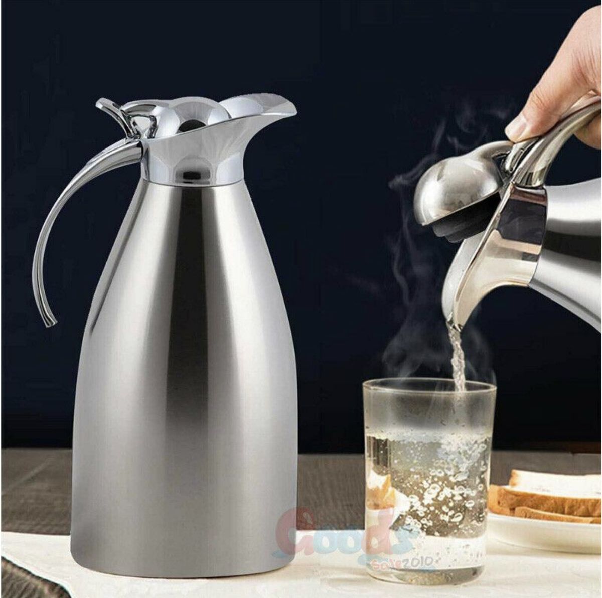 ZS - European Stainless Steel Vacuum Thermal Flask - 2 Litre