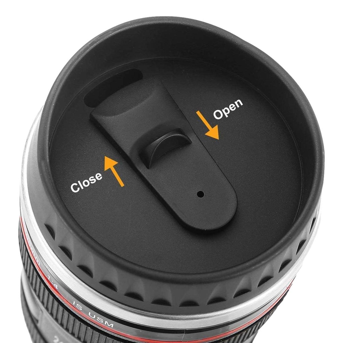 ZS - EF 24-105mm Camera Lens Thermo Flask for Coffee / Cold beverages.