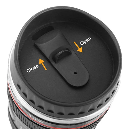 ZS - EF 24-105mm Camera Lens Thermo Flask for Coffee / Cold beverages.