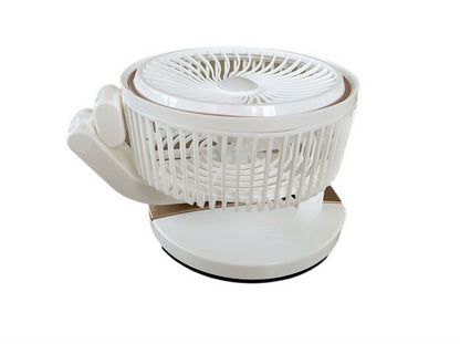 ZS - Portable rechargeable Continuously Variable Folding Lighting fan