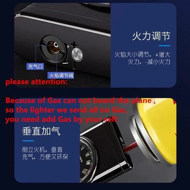 ZS - Gas Lighther and Watch