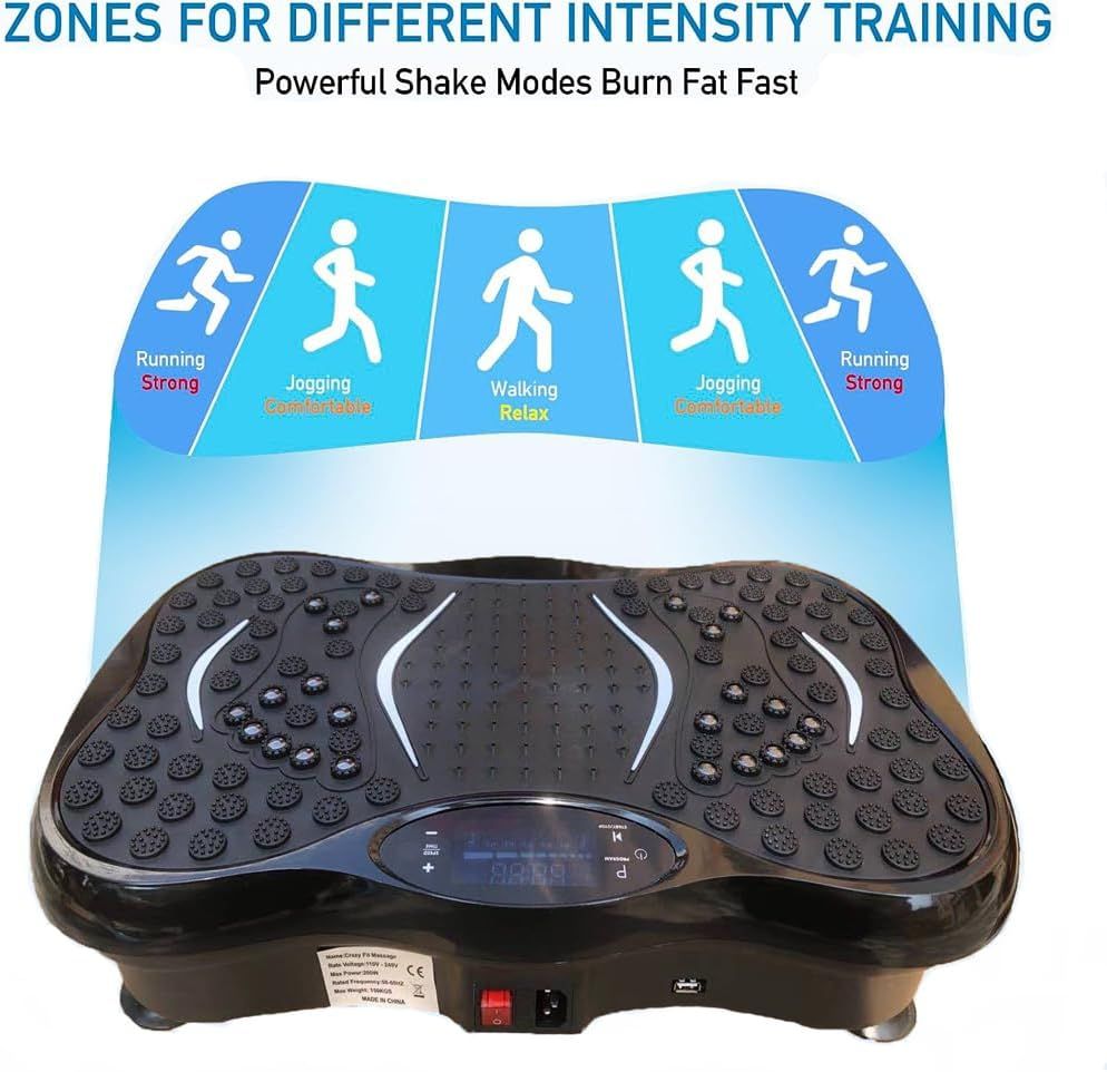 ZS - Vibration Plate Exercise Machine Whole Body Workout
