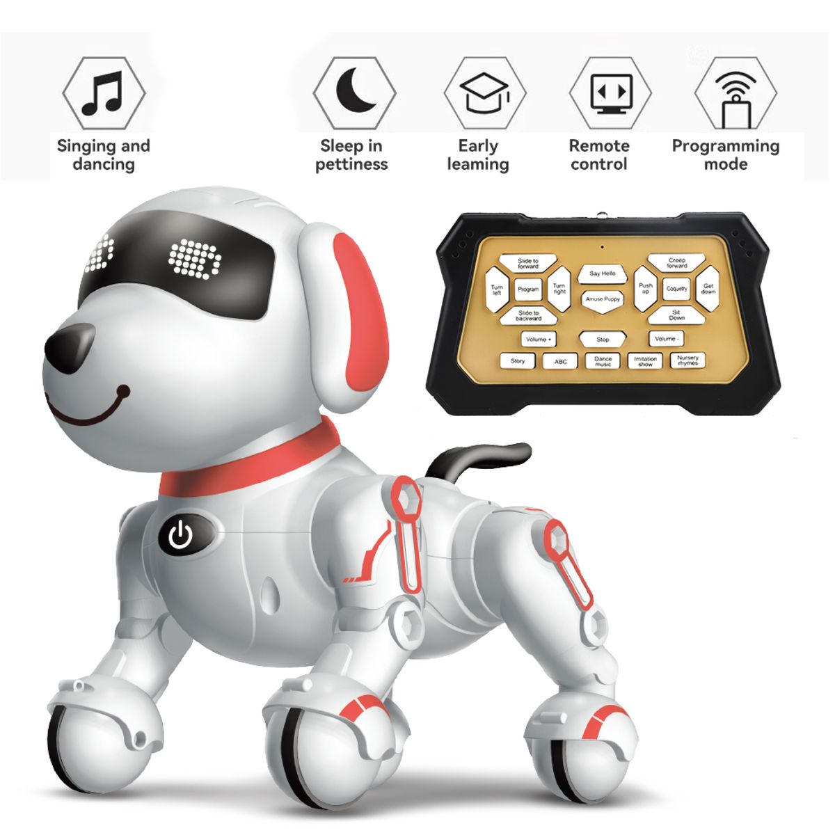 ZS - Becky the Intelligent Robot Dog - Dog with Remote Control