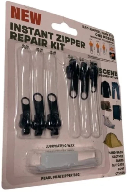 ZS - 6-Piece Universal Instant Zipper Repair Kit