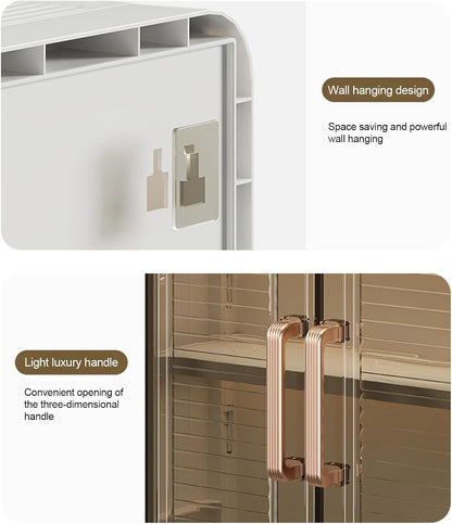 ZS - Wall-Mounted Bathroom & Cosmetic Storage Cabinet