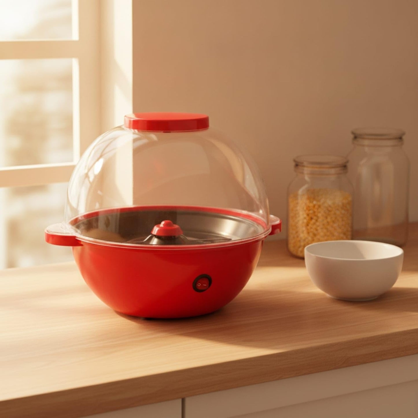 ZS - 500W Air Popcorn Maker with Auto Stirrer
