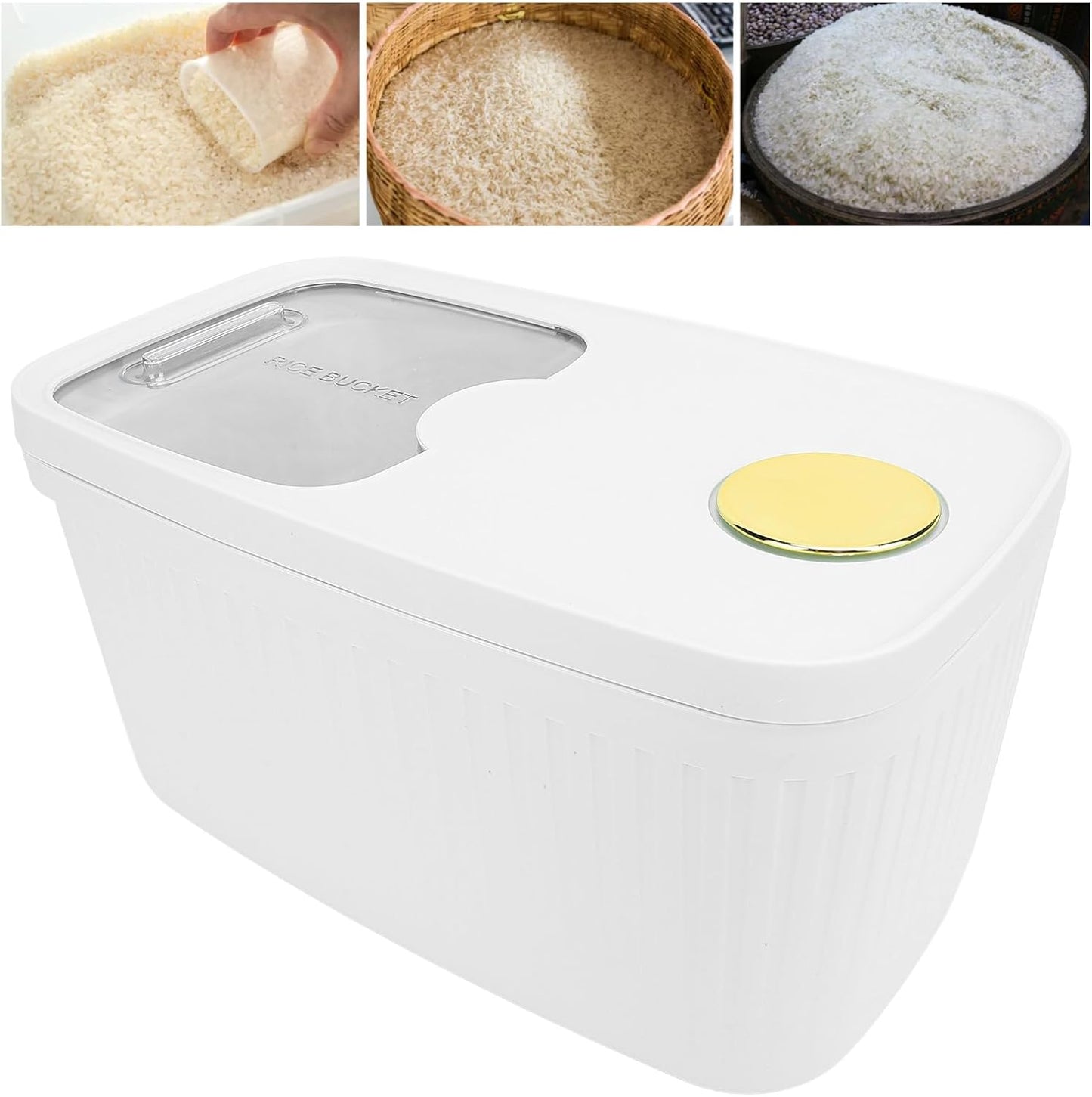 ZS - Airtight 10kg Large Capacity Rice Storage Container
