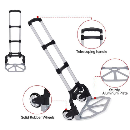 ZS - Aluminum Folding Portable Trolley 75KG