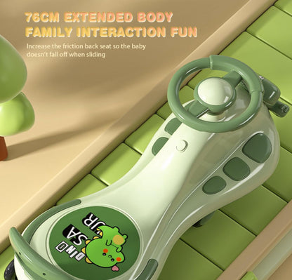 ZS - Car For Kids Ride on Car, Fun Universal Wheel