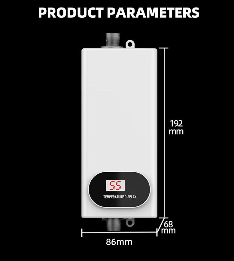 ZS - Instantaneous Electric Water Heater Shower 3500W