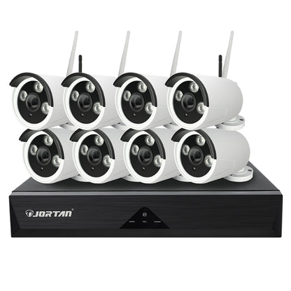 ZS - Jortan NVR Kit 8 Channel, 8 Camera 1080P Outdoor Camera System