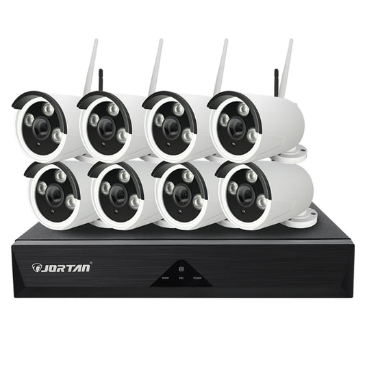 ZS - Jortan NVR Kit 8 Channel, 8 Camera 1080P Outdoor Camera System