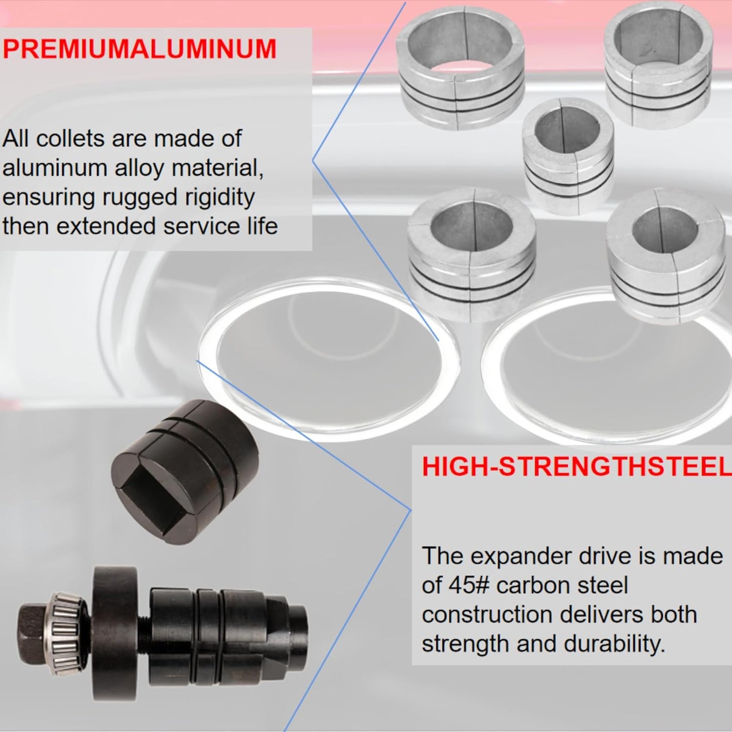 ZS - Exhaust Pipe Expander Stretcher Tool Set
