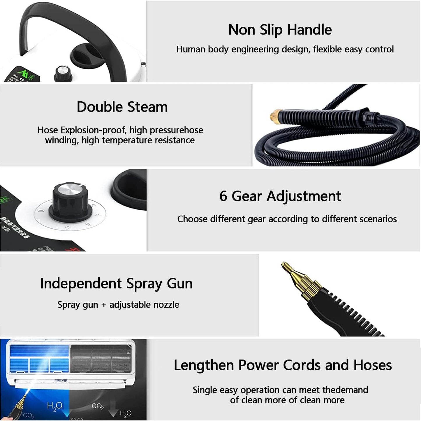 ZS - Steam Cleaner 2500W
