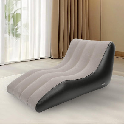 ZS - Flocked Inflatable Sofa Lounge