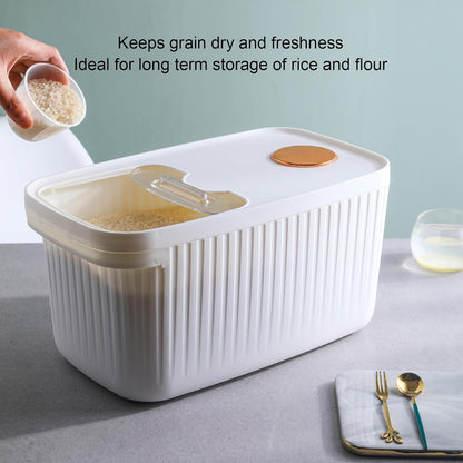 ZS - Airtight 10kg Large Capacity Rice Storage Container