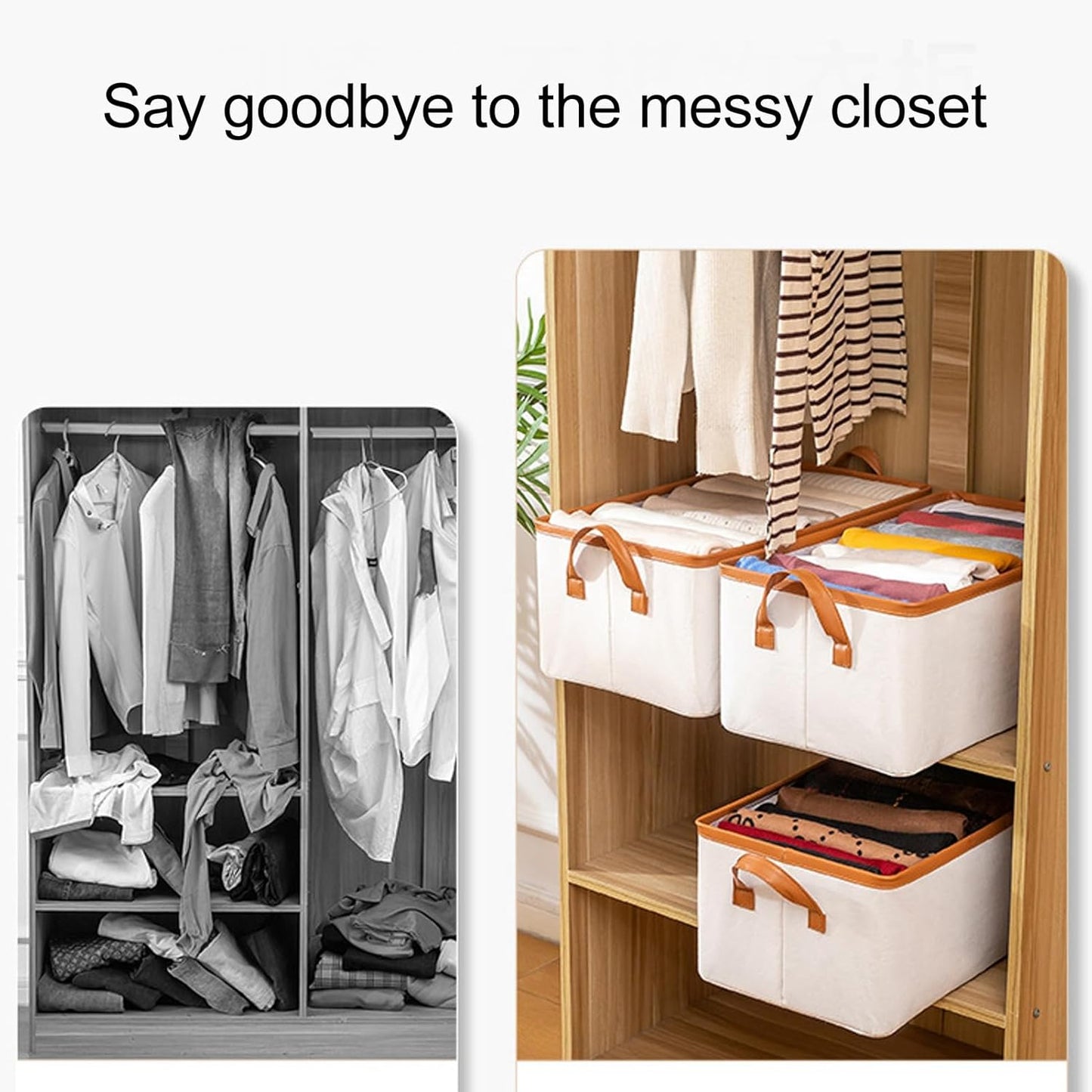 ZS - Foldable Clothes Storage Box