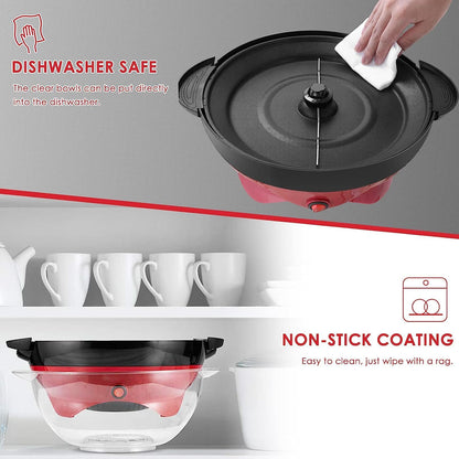 ZS - 500W Air Popcorn Maker with Auto Stirrer