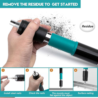 ZS - Nail Gun Kit with 20 Steel Nails