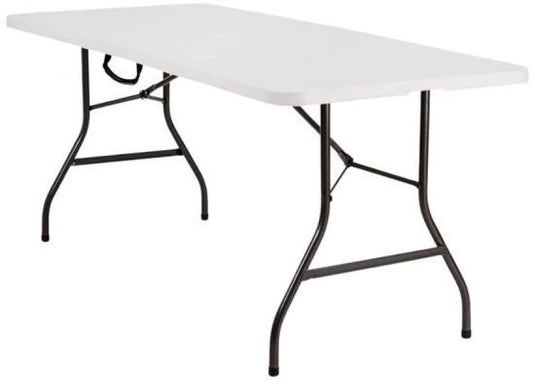 ZS - Folding Table 1.8m Heavy Duty Plastic Folding Table