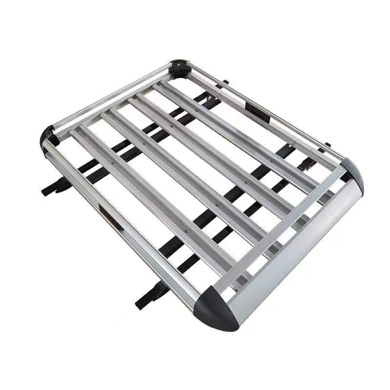 ZS - Universal Aluminum Alloy Luggage Basket For SUV Roof Rack -Double Deck