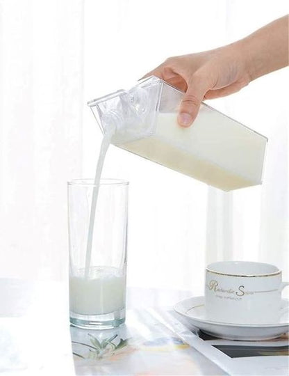 ZS - Milk - Water - Juice Clear Plastic Water Bottle 1L