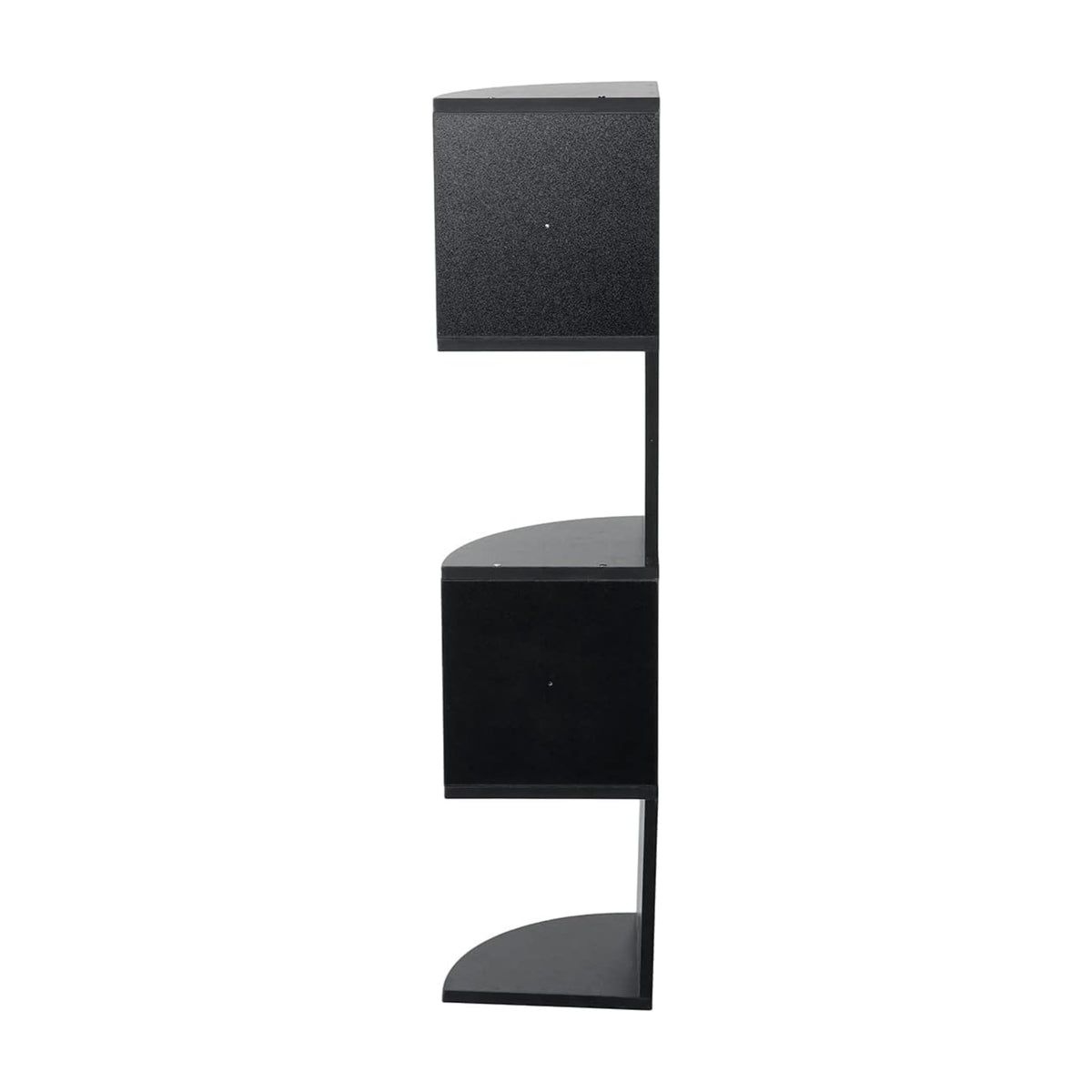 ZS - 5-Tier Corner Wall Mount Bookshelf Organizer Storage Shelf Rack