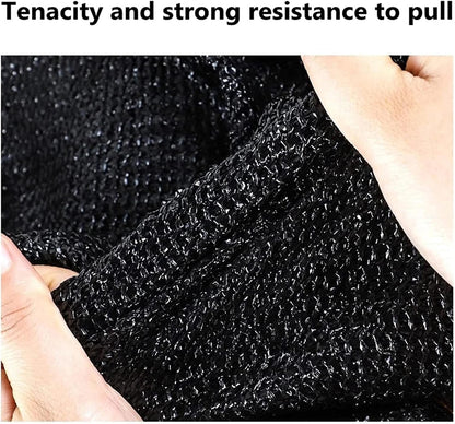 ZS - Black Sunshade Net with Grommets 2m x 4m