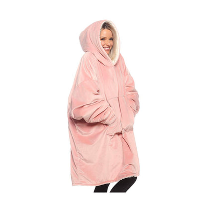 ZS - Huggle Hoodie Ultra Plush Blanket, One Size