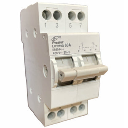 ZS 63A Dual Power Manual Transfer Switch